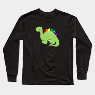 LGBTQ Pride Dinosaur T-Shirt Long Sleeve T-Shirt